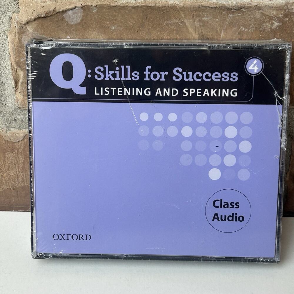 Q: SKILLS FOR SUCCESS LISTENING AND SPEAKING 4 CLASS AUDIO OXFORD 2011 4 CD SET